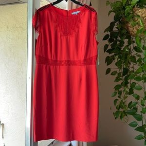 Antonio Melani red business casual dress